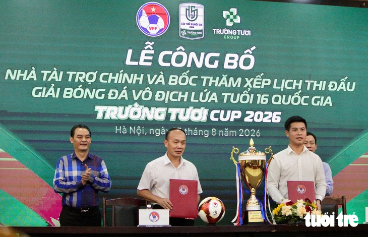 Giải U16 Quốc gia lần đầu được tổ chức - Ảnh 1.