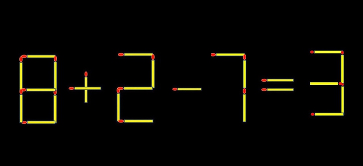Thử tài IQ: Di chuyển một que diêm để 8+27=9 thành phép tính đúng - Ảnh 1.