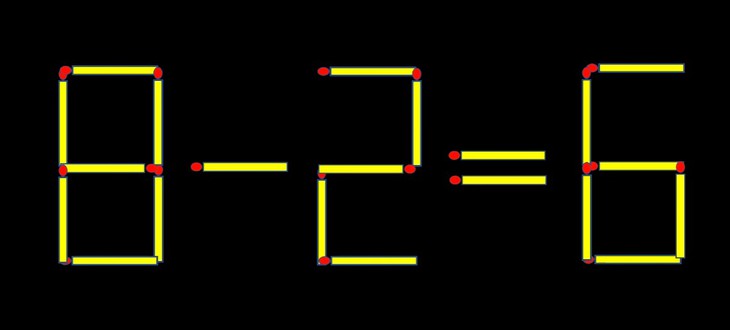 Thử tài IQ: Di chuyển một que diêm để 21+8=7 thành phép tính đúng - Ảnh 1.