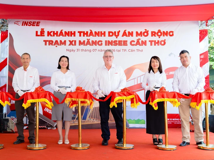 INSEE Việt Nam hoàn thành dự án mở rộng trạm xi măng INSEE Cần Thơ - Ảnh 1.