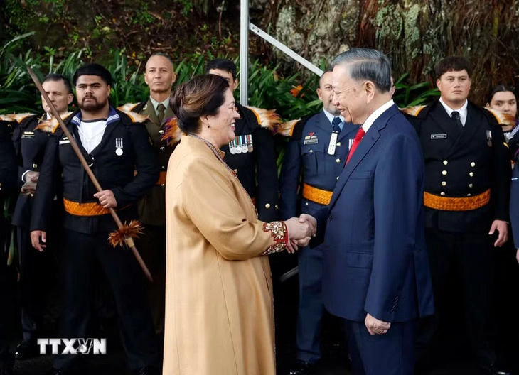 Lễ đón đặc biệt dành cho Tổng Bí thư, Chủ tịch nước Tô Lâm tại New Zealand - Ảnh 1.