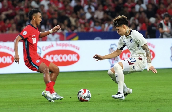 Singapore cắt đứt chuỗi thắng của Thái Lan tại ASEAN Cup 2026 - Ảnh 1.
