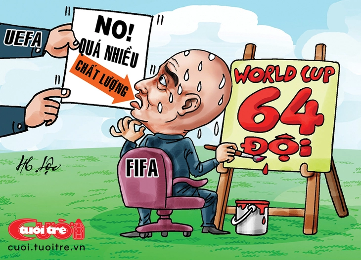 Infantino mất ghế, World Cup 64 đội cũng... mất? - Ảnh 1.