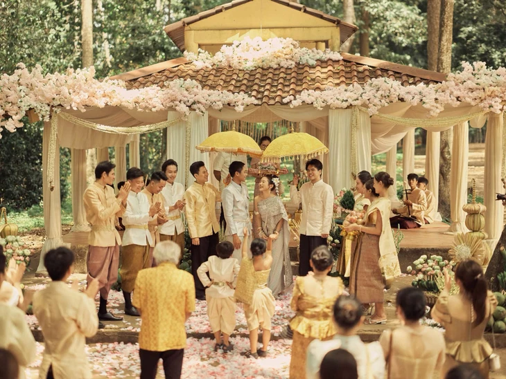 Phương Mỹ Chi 'gây sốt' khi tái hiện văn hóa Khmer  - Ảnh 1.