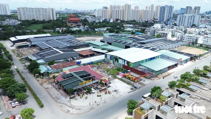 Phường Bình Trưng yêu cầu tạm ngưng, xử lý - Ảnh 3.