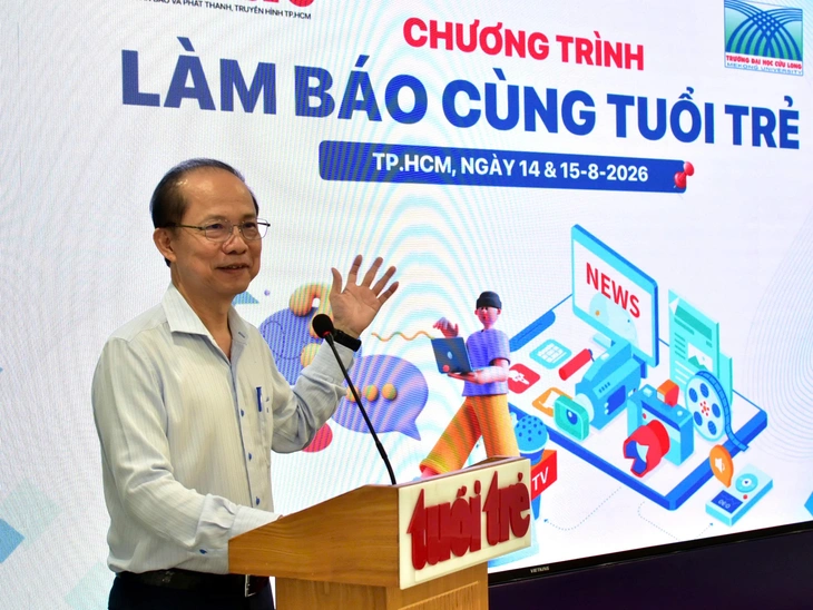Sinh viên ĐH Cửu Long tiếp tục hoạt động 'Làm báo cùng Tuổi Trẻ' - Ảnh 2.