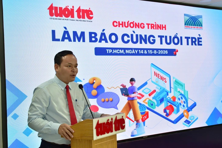 Sinh viên ĐH Cửu Long tiếp tục hoạt động 'Làm báo cùng Tuổi Trẻ' - Ảnh 3.