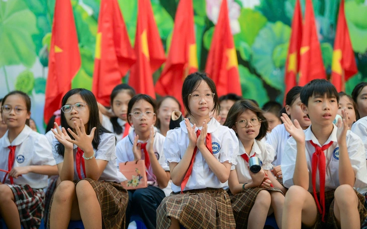 Nhiều thay đổi trong lễ khai giảng năm học mới ở TP.HCM - Ảnh 3.