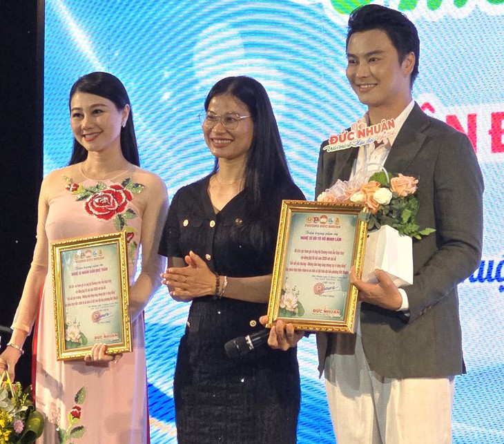 Ẩm thực chay phường Đức Nhuận kết nối yêu thương, gây quỹ 838 triệu đồng - Ảnh 1.