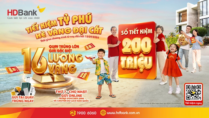 HDBank tiếp tục trao cơ hội “đại cát” tới khách hàng gửi tiết kiệm - Ảnh 1.
