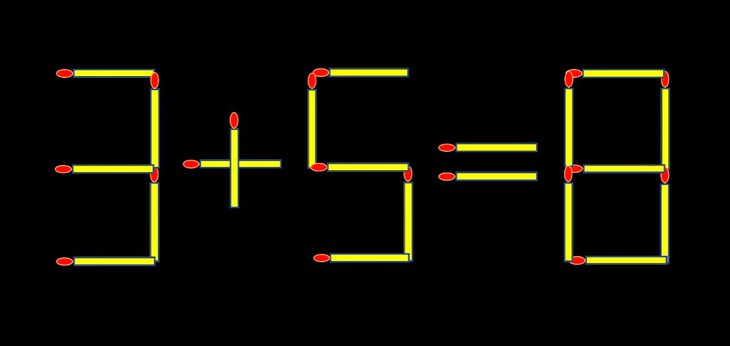 Thử tài IQ: Di chuyển một que diêm để 14+8=6 thành phép tính đúng - Ảnh 1.