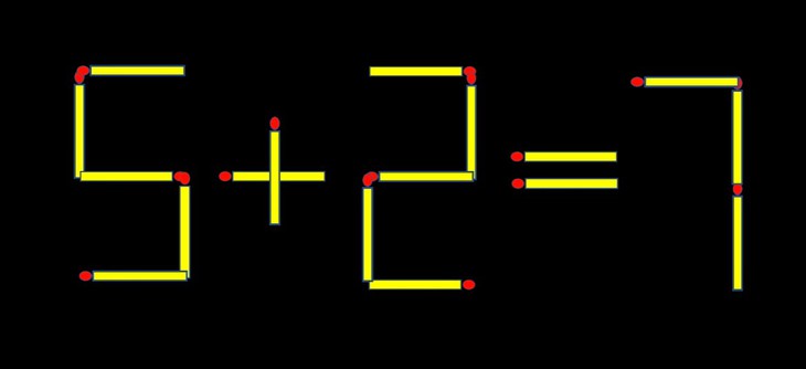 Thử tài IQ: Di chuyển một que diêm để 8+14=8 thành phép tính đúng - Ảnh 1.