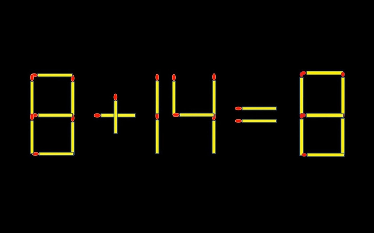 Thử tài IQ: Di chuyển một que diêm để 5+9=15 thành phép tính đúng - Ảnh 7.