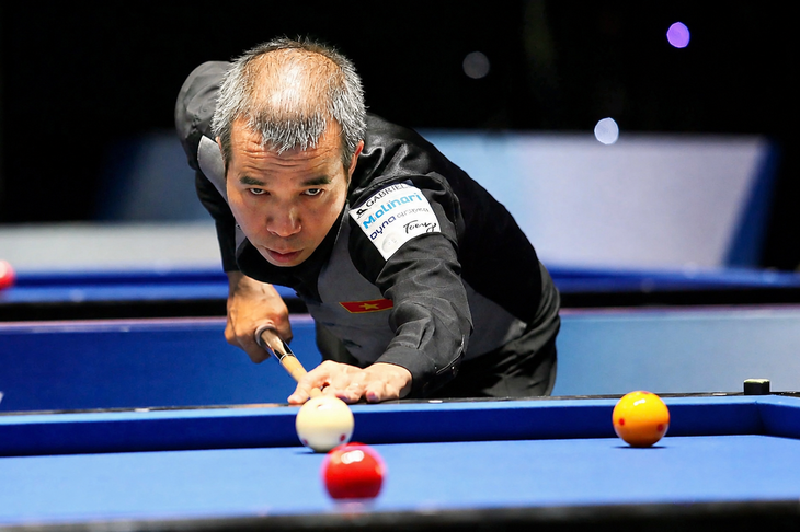 Trần Quyết Chiến, Bao Phương Vinh bị loại sớm ở Giải billiards quốc tế HTV - Ảnh 1.