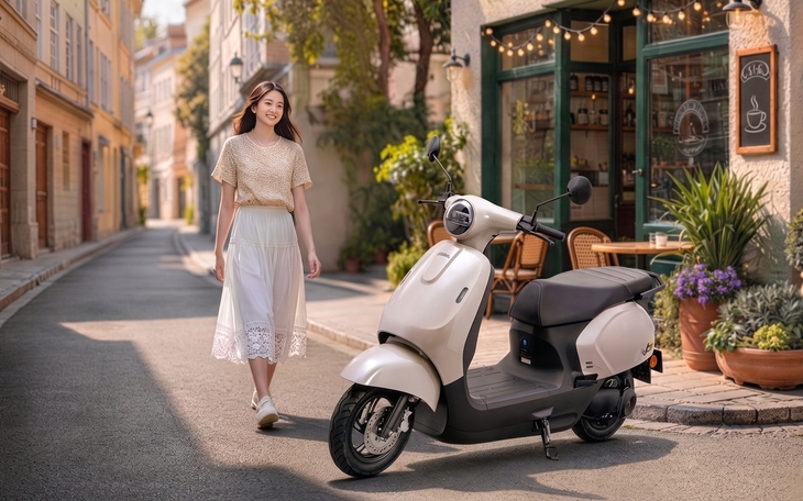 Honda tung xe máy điện mới giá chỉ ngang Wave, cốp rộng hơn SH, ga tự động, 70km/sạc - Ảnh 1.