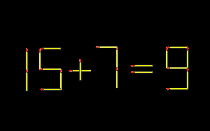 Thử tài IQ: Di chuyển một que diêm để 18+13=8 thành phép tính đúng - Ảnh 7.