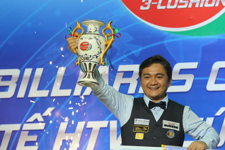Nhà vô địch World Cup lên ngôi ở giải billiards quốc tế HTV - Ảnh 2.