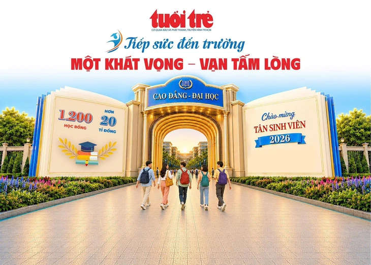 Bạn đọc, tân sinh viên khó khăn đăng ký xét học bổng Tiếp sức đến trường 2026 thế nào? - Ảnh 1.