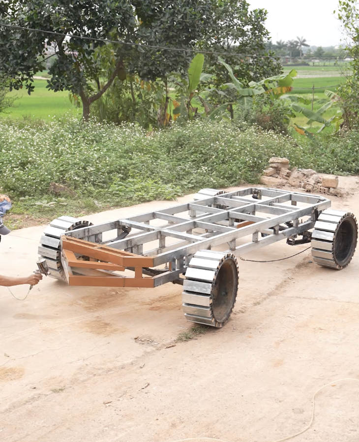 Thợ Việt chế siêu phẩm xe gỗ: Hàng độc bản chạy được, lấy cảm hứng từ bom tấn Avatar - Ảnh 2.