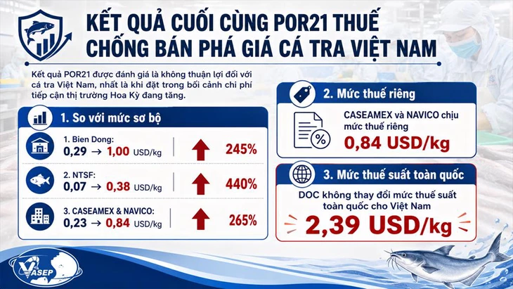Cá tra Việt Nam gặp khó tại Mỹ vì 'thuế chồng thuế'? - Ảnh 2.