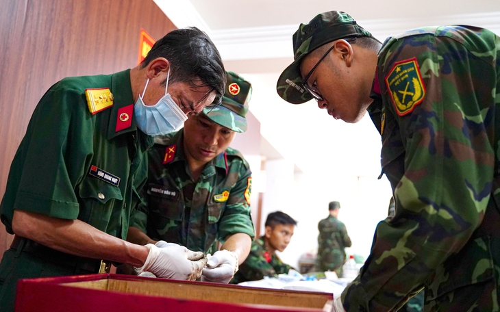 TP.HCM triển khai tìm kiếm 5 liệt sĩ tại xã Thường Tân - Ảnh 2.