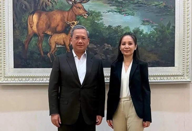 Con gái cựu lãnh đạo phe đối lập Campuchia làm đặc phái viên của Thủ tướng Hun Manet - Ảnh 2.
