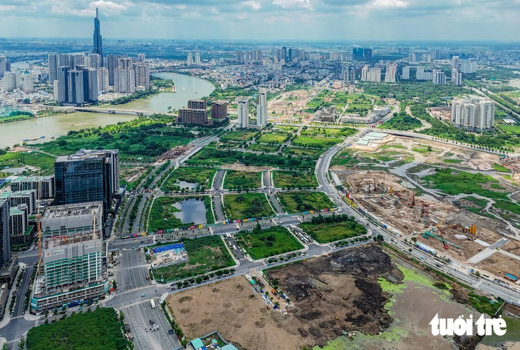 Thêm một lô đất hơn 10.000m² tại Thủ Thiêm được đấu giá, khởi điểm gần 2.968 tỉ đồng - Ảnh 1.