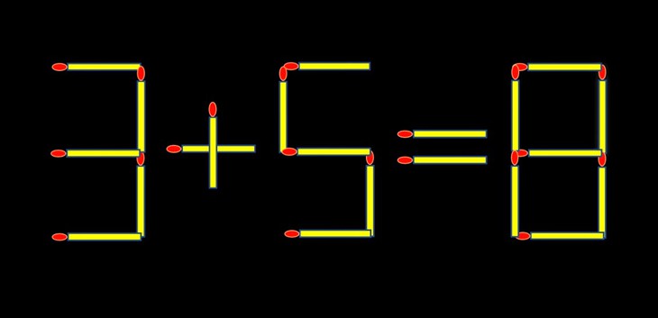 Thử tài IQ: Di chuyển một que diêm để 8+16=9 thành phép tính đúng - Ảnh 1.