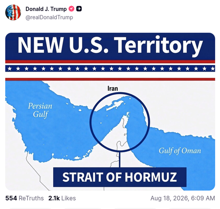 Lãnh sự quán Iran đăng ảnh gọi California là lãnh thổ mới của Tehran - Ảnh 2.