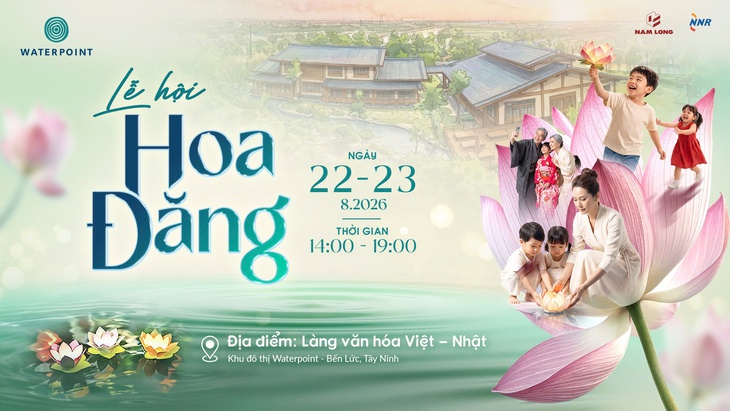 Lễ hội Hoa Đăng Waterpoint: Thắp sáng tình thân, nuôi dưỡng nhịp sống đô thị - Ảnh 1.