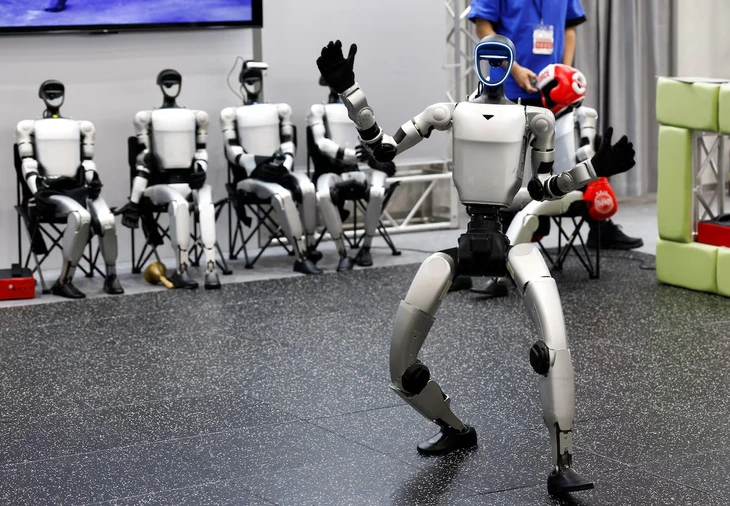 Cổ phiếu 'kỳ lân robot' Trung Quốc Unitree tăng vọt 629% ngày chào sàn - Ảnh 1.