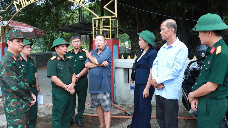 Xác minh thông tin khu mộ tập thể 140 liệt sĩ dưới chân đèo Phước Tượng - Ảnh 1.