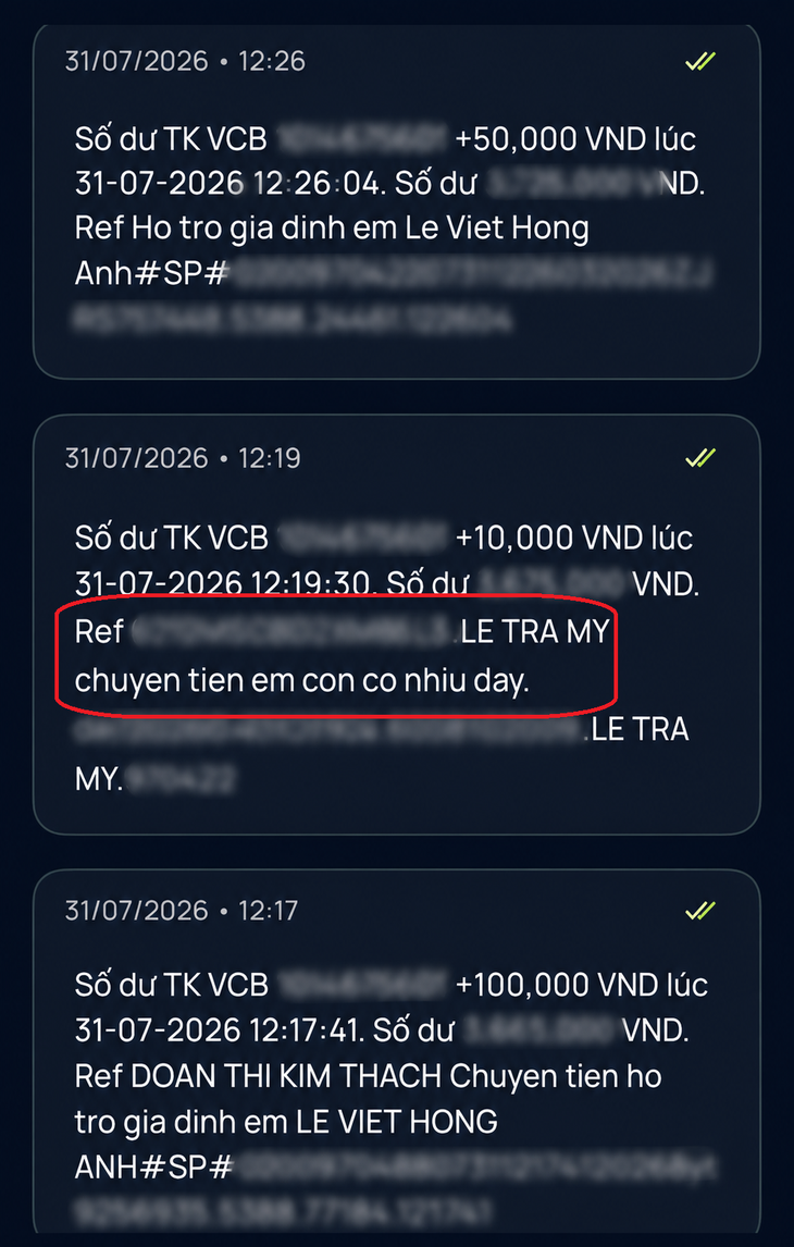 ‘Tài khoản em còn có nhiêu đây...’ và 10.000 đồng lay động lòng người - Ảnh 2.