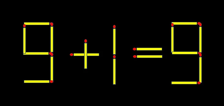 Thử tài IQ: Di chuyển một que diêm để 7+3=9 thành phép tính đúng - Ảnh 3.