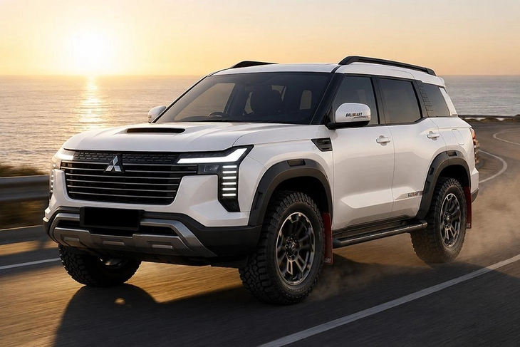 Mitsubishi Pajero mới dễ có bản hybrid cắm sạc như Outlander - Ảnh 1.