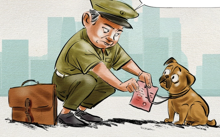 Sau áp dụng phạt chó không rọ mõm: ‘Đụng tới cái ví là sợ liền’ - Ảnh 5.