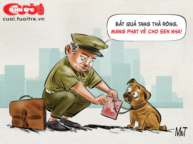 Chó không rọ mõm, chủ sẽ bị 'rọ ví' - Ảnh 2.