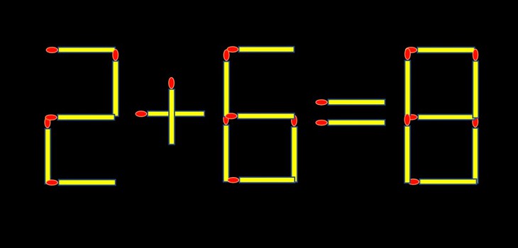 Thử tài IQ: Di chuyển một que diêm để 18+13=5 thành phép tính đúng - Ảnh 1.