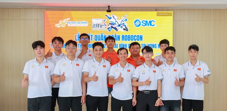 Đội tuyển Trường đại học Lạc Hồng xuất quân sang Hong Kong chinh phục Robocon châu Á - Ảnh 1.