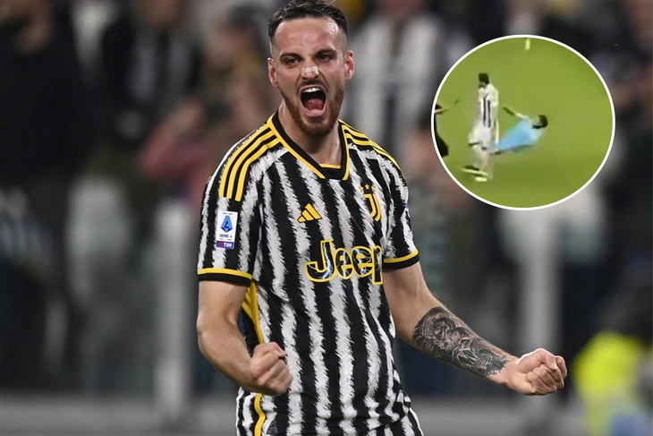 Trung vệ Juventus bị fan gây chấn thương hi hữu - Ảnh 1.