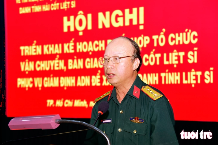 TP.HCM đưa 7.104 mẫu hài cốt liệt sĩ ra Hà Nội bằng máy bay quân sự - Ảnh 2.