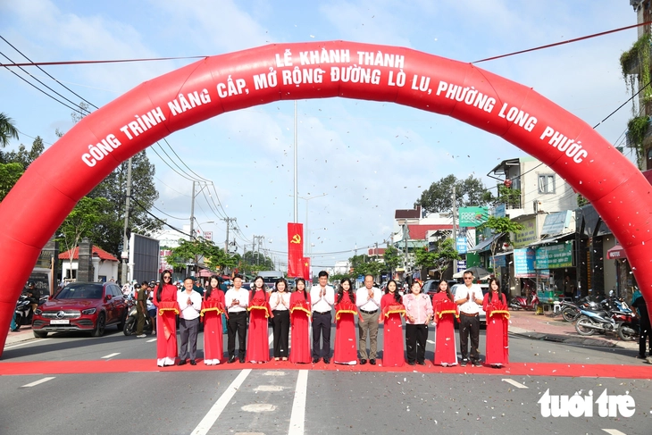 Đường Lò Lu khánh thành, đưa vào sử dụng sau nhiều năm khởi công - Ảnh 2.