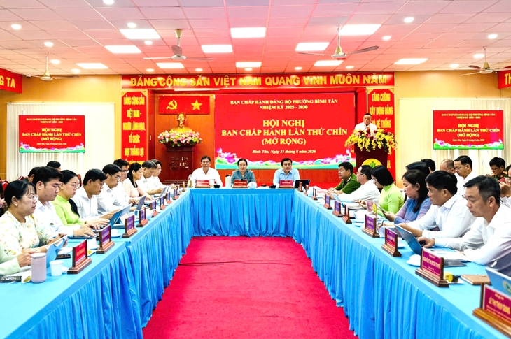 Phường Bình Tân TP.HCM: Thống nhất chưa cần sáp nhập với đơn vị giáp ranh - Ảnh 1.