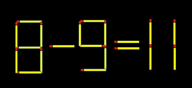 Thử tài IQ: Di chuyển một que diêm để 5+16=8 thành phép tính đúng - Ảnh 3.