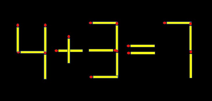 Thử tài IQ: Di chuyển một que diêm để 3+6=14 thành phép tính đúng - Ảnh 1.