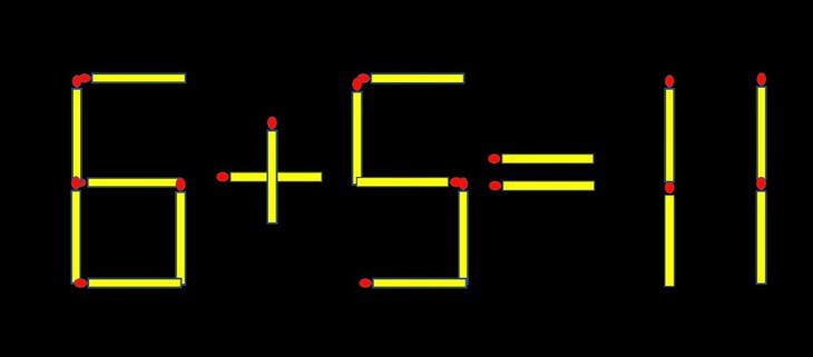 Thử tài IQ: Di chuyển một que diêm để 3+6=14 thành phép tính đúng - Ảnh 1.