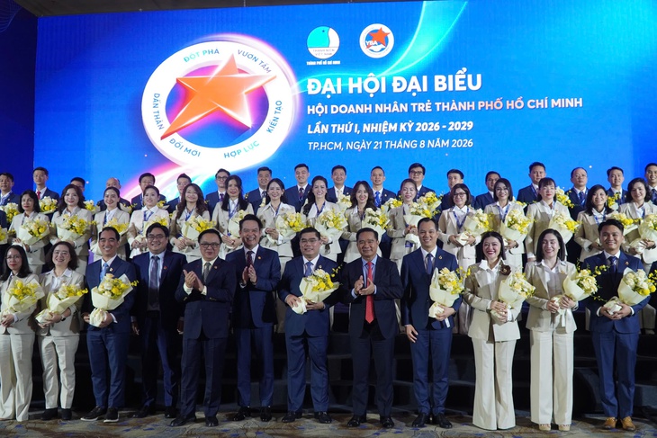 Chủ tịch Nguyễn Văn Được: Doanh nhân trẻ TP.HCM phải mang khát vọng toàn cầu và bản lĩnh Việt Nam - Ảnh 3.