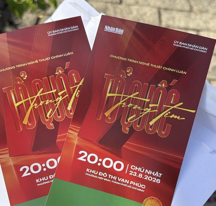 Rao bán vé mời concert 'Tổ quốc trong tim', hai người bị Công an mời làm việc - Ảnh 2.
