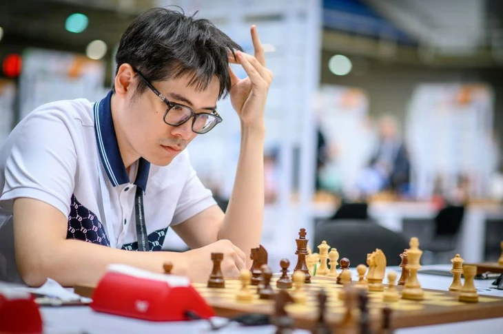 Đánh bại Hikaru Nakamura, Lê Tuấn Minh vô địch giải cờ chớp - Ảnh 1.