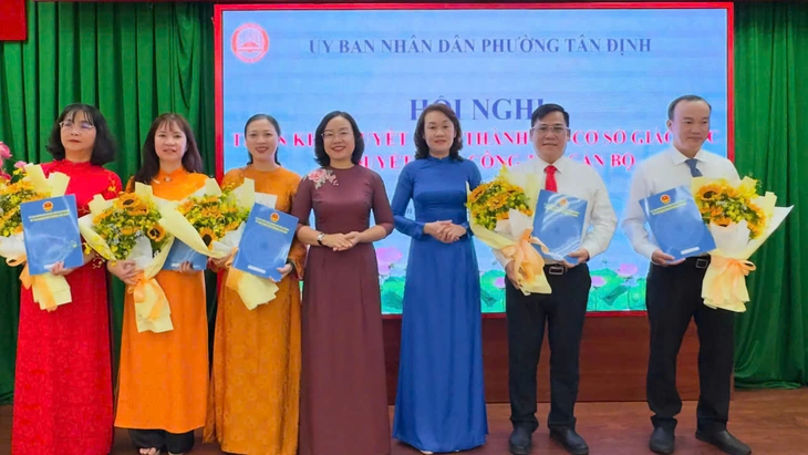 Sắp xếp trường học ở phường Tân Định, TP.HCM: Hiệu trưởng, hiệu phó được bổ nhiệm ra sao? - Ảnh 3.